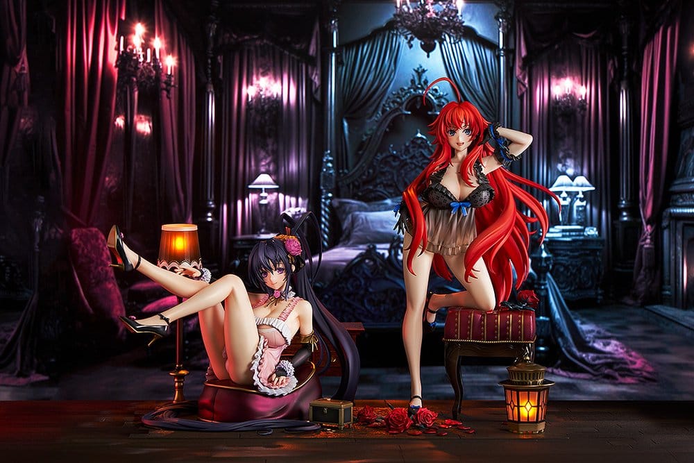 High School DxD PVC Figure 1/6.5 Akeno Himejima Light Novel 15th Anniversary ver. (Renewal Package Edition) 17 cm