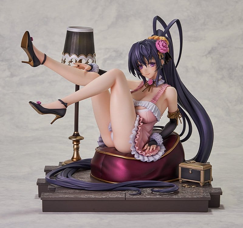 High School DxD PVC Figure 1/6.5 Akeno Himejima Light Novel 15th Anniversary ver. (Renewal Package Edition) 17 cm