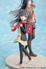 Rascal Does Not Dream of a Knapsack Kid Mai Sakurajima High School Graduation Ver. & Knapsack Kid 19cm PVC Statue
