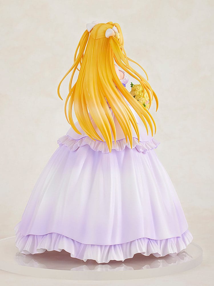 To Love-Ru Darkness Golden Darkness Wedding Dress Ver. 23 cm 1/7 PVC Statue