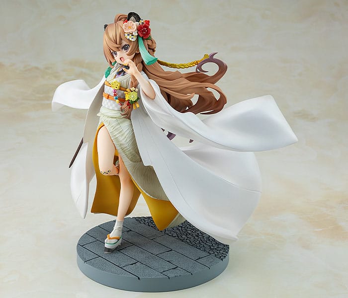 Toradora! Taiga Aisaka: White Kimono Ver. 22cm PVC Statue