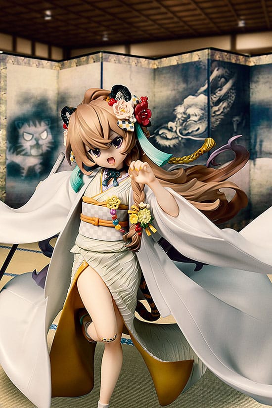 Toradora! Taiga Aisaka: White Kimono Ver. 22cm PVC Statue