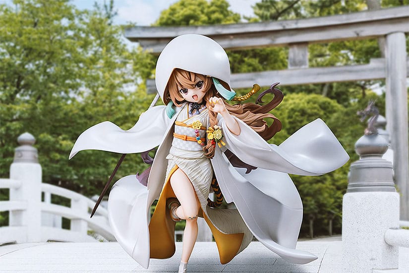 Toradora! Taiga Aisaka: White Kimono Ver. 22cm PVC Statue