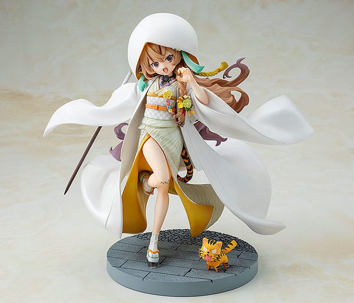 Toradora! Taiga Aisaka: White Kimono Ver. 22cm PVC Statue