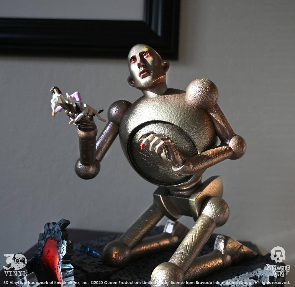 Queen 3D Vinyl Statue Queen Robot (News of the World) 20 x 21 x 24 cm