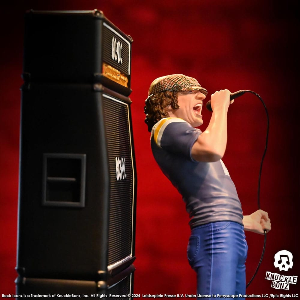 AC/DC Rock Iconz Brian Johnson 23 cm Statue