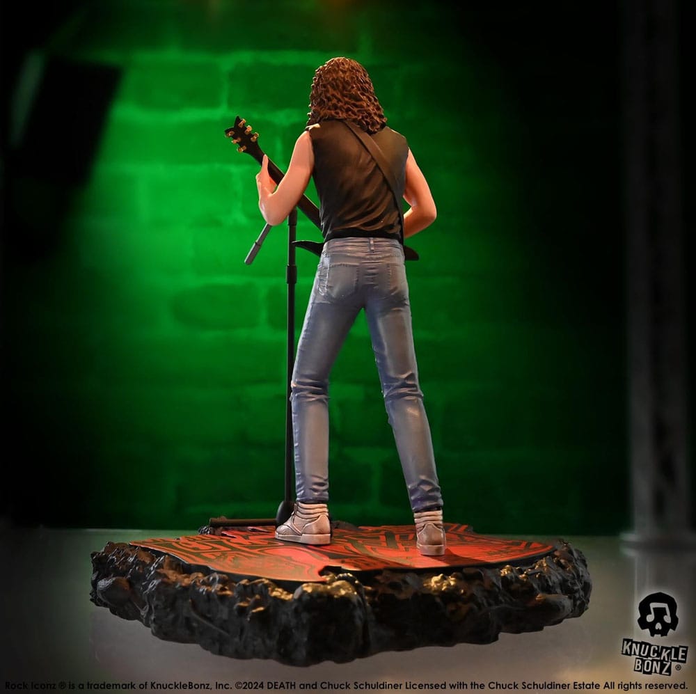 Death Rock Iconz Chuck Schuldiner II 22 cm Statue