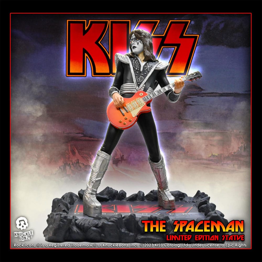 Kiss Rock Iconz The Spaceman (Destroyer) 22 cm Statue