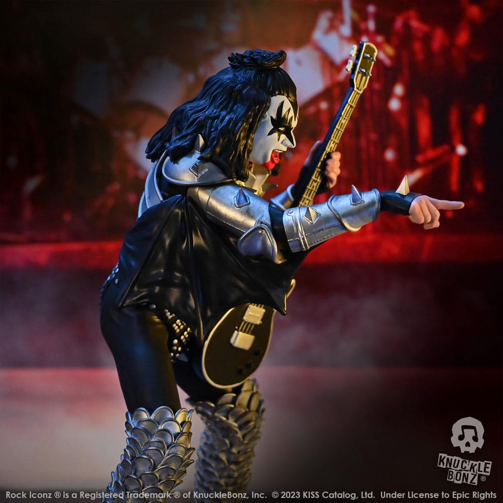 Kiss Rock Iconz The Demon (Destroyer) 22 cm Statue