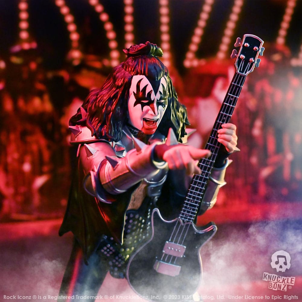 Kiss Rock Iconz The Demon (Destroyer) 22 cm Statue