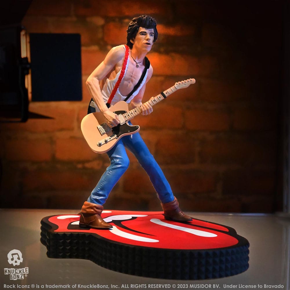 The Rolling Stones Rock Iconz Keith Richards (Tattoo You Tour 1981) 22 cm Statue