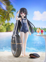 Maitetsu Last Run!! KoiKoi -Sakura- PVC Figure 1/6 Hachiroku School Swimsuit Ver. 23 cm