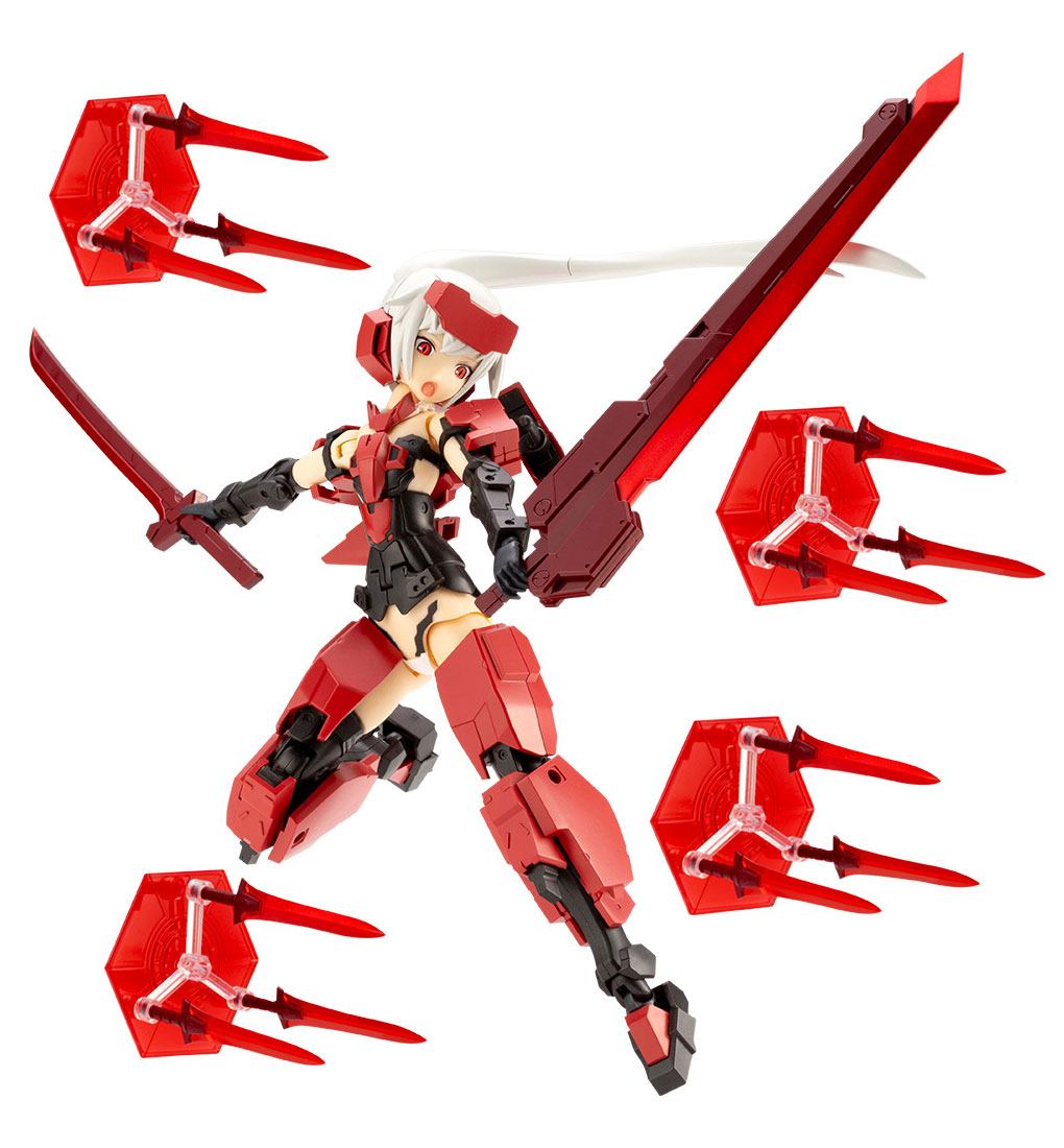 Frame Arms Girl Jinrai 15cm Plastic Model Kit & Weapon Set