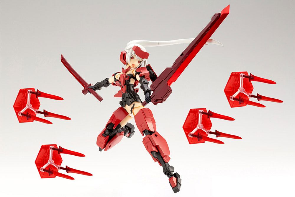 Frame Arms Girl Jinrai 15cm Plastic Model Kit & Weapon Set