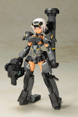 Frame Arms Girl Gourai-Kai (Black) with FGM148 Type Anti-Tank Missile 16 cm Plastic Model Kit