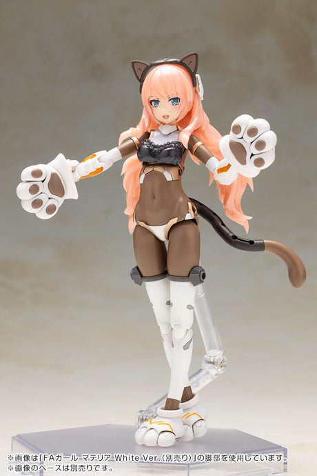 Frame Arms Girl Plastic Model Kit Durga I Cat Armor Ver. Calico 16 cm