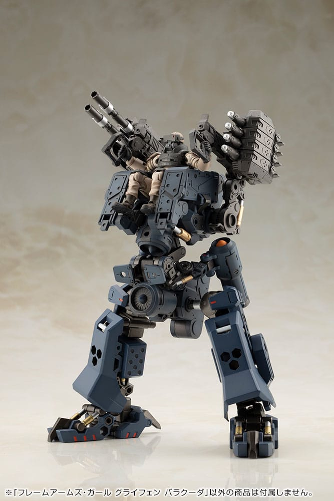 Frame Arms Girl Plastic Model Kit Greifen Barracuda 15 cm