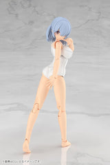 Frame Arms Girl Plastic Model Kit Mizuki School Swimsuits White Ver. 16 cm