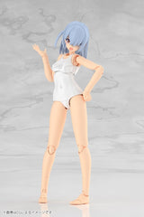 Frame Arms Girl Plastic Model Kit Mizuki School Swimsuits White Ver. 16 cm