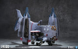Evangelion: 3.0 You can (not) redo Plastic Model Kit 1/72 YAGR-3B UNAF Close Air Support VTOL Aircraft Pre-painted Finished Model Ver. 14 cm