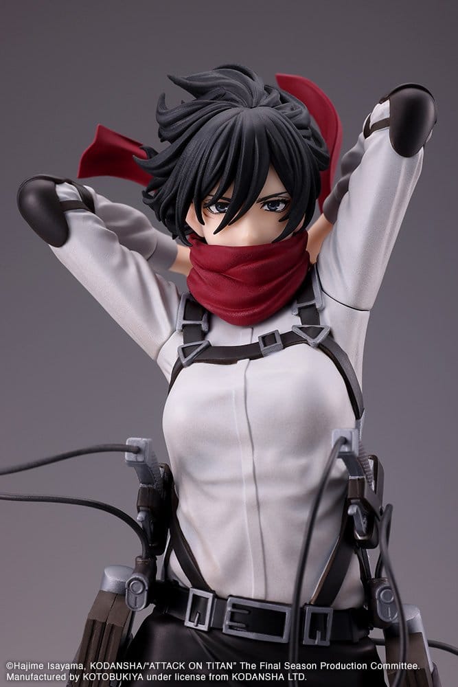 Attack on Titan: The Final Season Oshi Works PVC Figure Mikasa Ackerman The Final Season Ver. 25 cm
