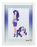 My Little Pony Chara Fine Graph Art Print Bishoujo Rarity 43 cm