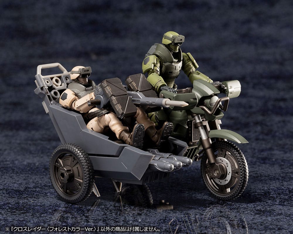 Hexa Gear Alternative Cross Rider Forest Color Ver. 10 cm 1/24 Plastic Model Kit