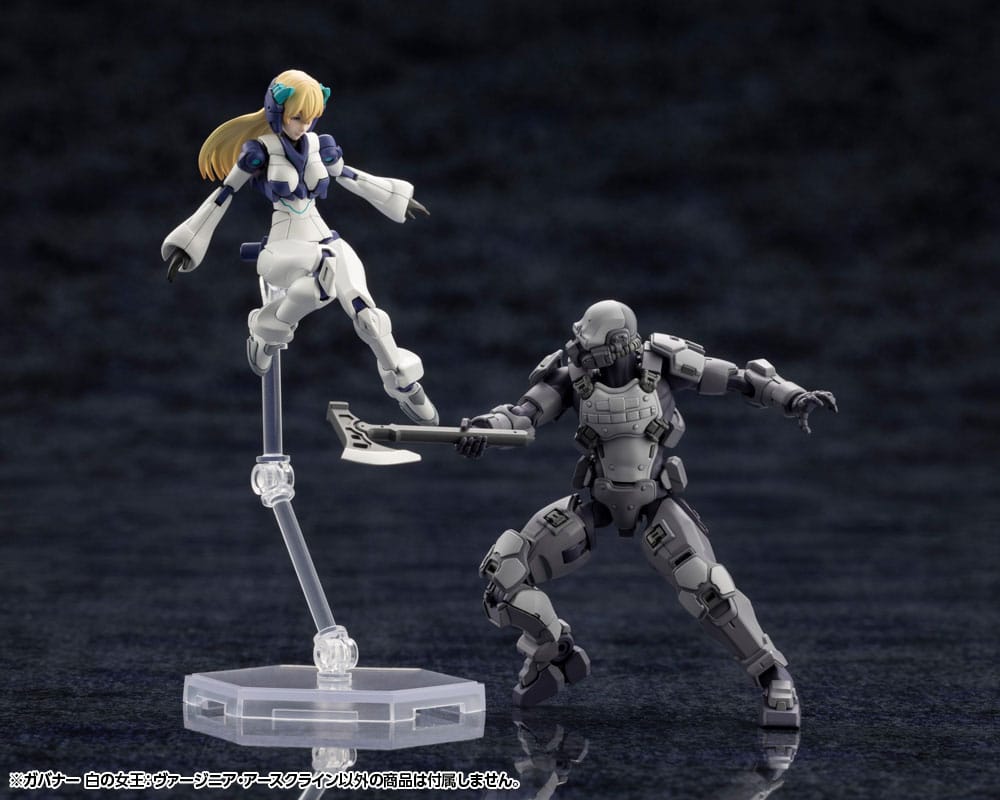 Hexa Gear Govenor Queen of White: Virginia Earthcline 8 cm 1/24 Plastic Model Kit