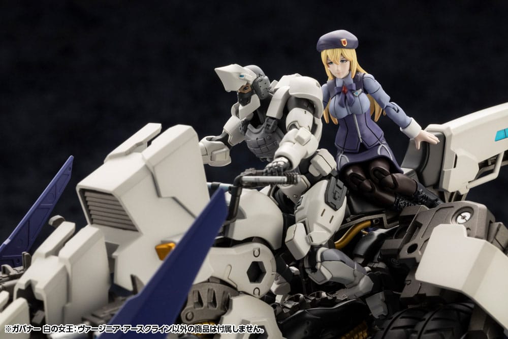 Hexa Gear Govenor Queen of White: Virginia Earthcline 8 cm 1/24 Plastic Model Kit