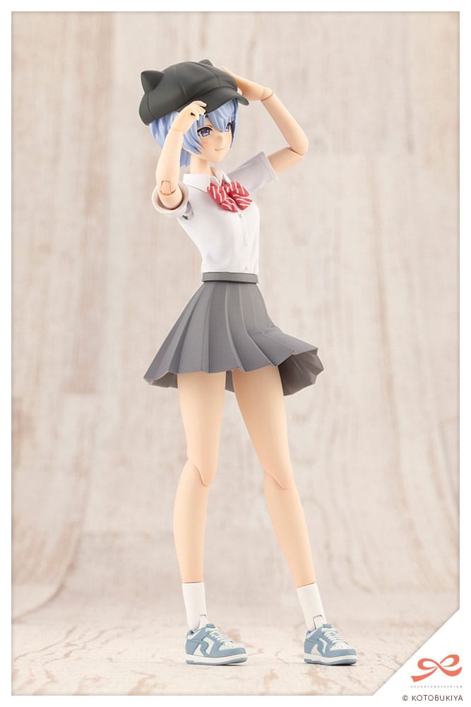 Sousai Shojo Teien Eimi Nijimura (Ryubu High School Summer Clothes) 16 cm 1/10 Plastic Model Kit