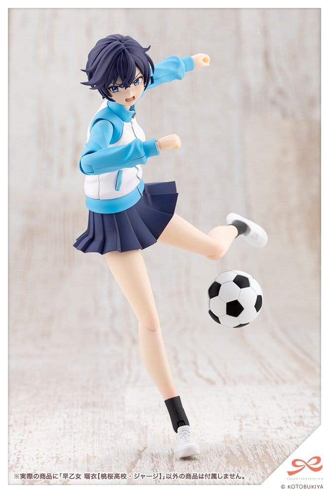 Sousai Shojo Teien Plastic Model Kit 1/10 Rui Saotome Touhou High School Tracksuit 16 cm
