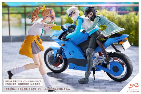 Sousai Shojo Teien Plastic Model Kit 1/10 Rui Saotome Touhou High School Tracksuit 16 cm
