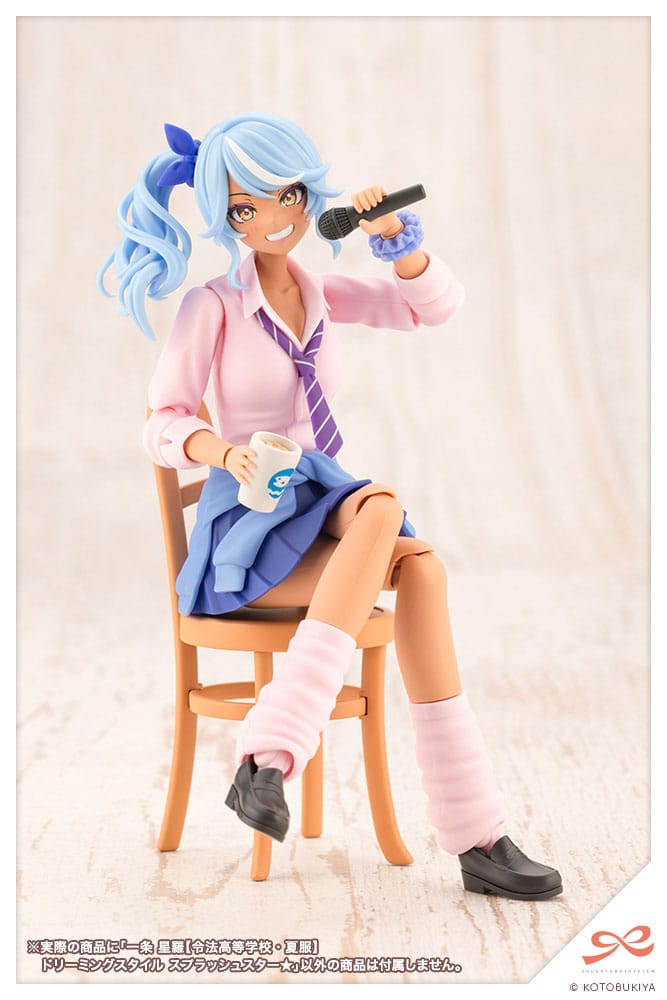Sousai Shojo Teien Seira Ichijo Seira (Ryubu High School Summer Clothes) Dreaming Style Splash Star Ver. 16 cm 1/10  Plastic Model Kit
