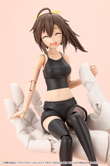 Sousai Shojo Teien Accessory Set for Action Figures Grande Scale Dress Up Body Size M with Ao Gennai