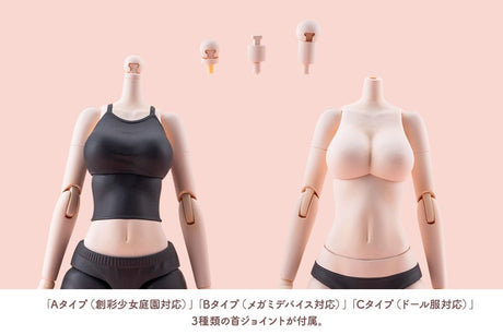 Sousai Shojo Teien Accessory set for action figures Dress Up Body Color C Ver. L