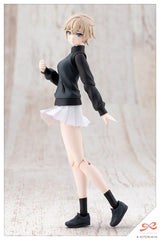 Sousai Shojo Teien Plastic Model Kit 1/10 Rui Saotome Touhou High School Tracksuit Dreaming Style Midnight Onyx 16 cm