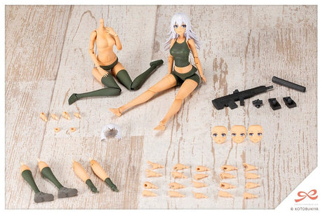 Sousai Shojo Teien Plastic Model Kit 1/10 Training Wolf 16 cm