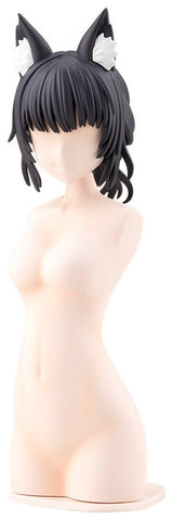 Sousai Shojo Teien Model Kit Accessory Set Arranged Wigs Animal Ears Messy Bun Fox 9 cm