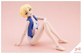 Sousaishojoteien Plastic Model 1/10 Rui Saotome Touou High School Competitive Swimsuit Dreaming Style White Dolphin 16 cm
