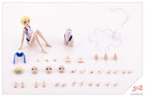 Sousaishojoteien Plastic Model 1/10 Rui Saotome Touou High School Competitive Swimsuit Dreaming Style White Dolphin 16 cm