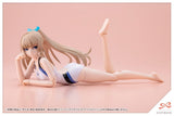Sousaishojoteien Plastic Model 1/10 Rui Saotome Touou High School Competitive Swimsuit Dreaming Style White Dolphin 16 cm