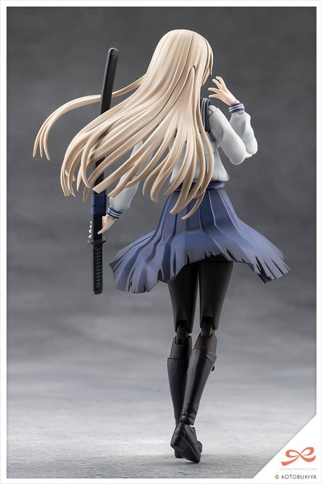 Sousai Shojo Teien Plastic Model 1/10 Kuon Yakushiji Maria Kagaribi Damage Ver. School Girl Emulation 16 cm