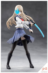 Sousai Shojo Teien Plastic Model 1/10 Kuon Yakushiji Maria Kagaribi Damage Ver. School Girl Emulation 16 cm