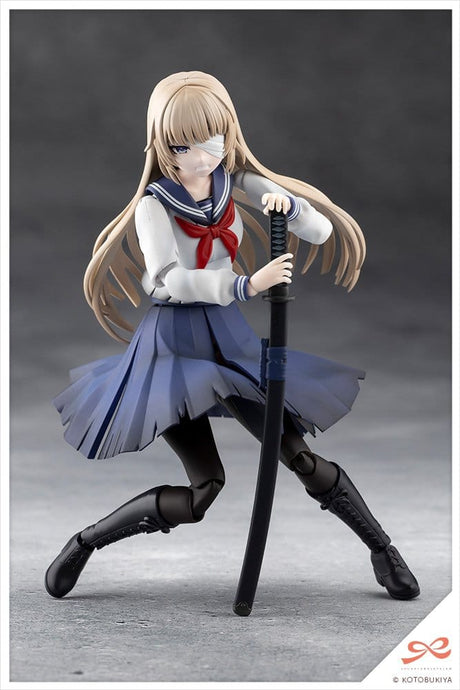 Sousai Shojo Teien Plastic Model 1/10 Kuon Yakushiji Maria Kagaribi Damage Ver. School Girl Emulation 16 cm