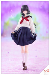 Sousaishojoteien Plastic Model 1/10 Kiru Pla Kuon Yakushiji Touou High School Uniform 16 cm