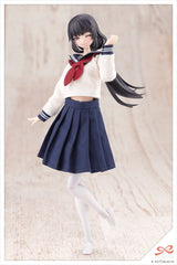 Sousaishojoteien Plastic Model 1/10 Kiru Pla Kuon Yakushiji Touou High School Uniform 16 cm