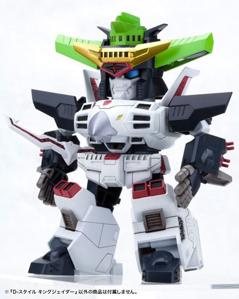 The King Of Braves GaoGaiGar D-Style King J-Der 12 cm Model Kit