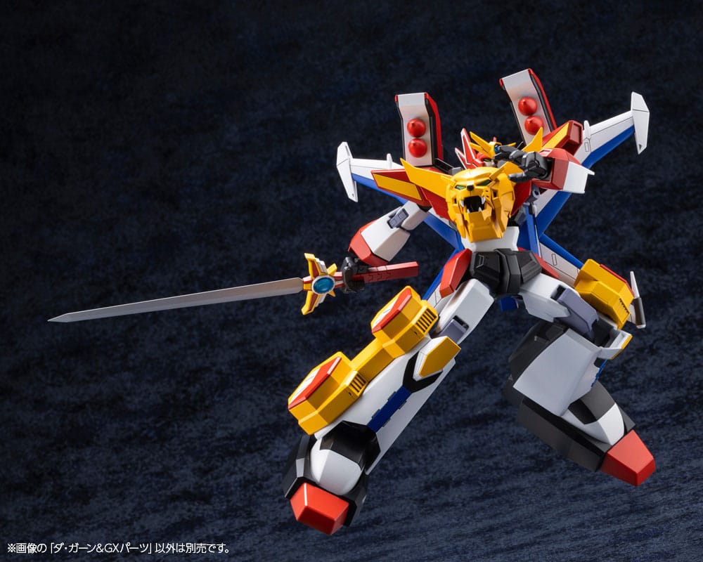 The Brave Fighter of Legend Da-Garn Plastic Model Kit Da-Garn & GX Parts (Reproduction) 11 cm