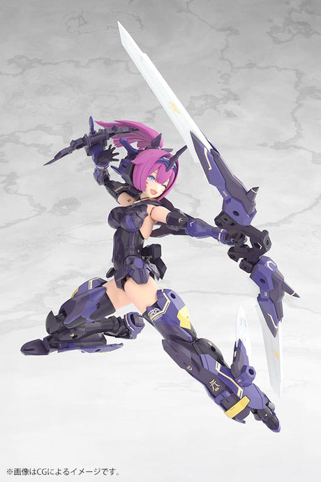 Megami Device Plastic Model Kit 1/1 Asra Archer Kizuna Shadow Edition Full Package 14 cm