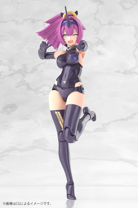 Megami Device Plastic Model Kit 1/1 Asra Archer Kizuna Shadow Edition Full Package 14 cm